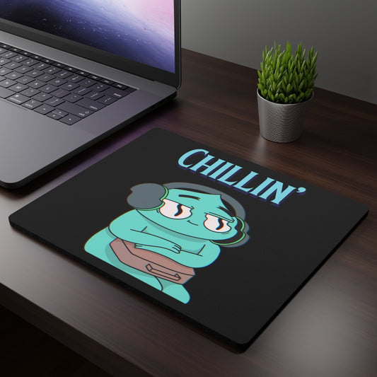 Chillin' Blue Gaming Dude Rectangular Mouse Pad